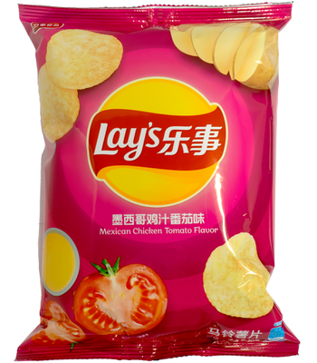 LAY'S Potato Chips Mexican Tomato Chicken Flavor 70g