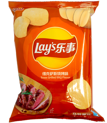 LAY'S Potato Chips Texas Grilled BBQ Flavor 70g