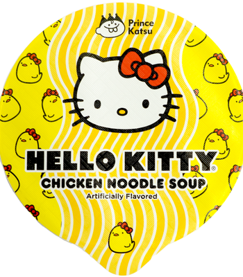 PRINCE KATSU Hello Kitty Chicken Noodle Soup 65g