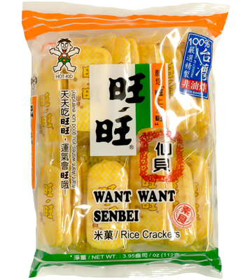 WANT WANT Hot Kid Senbei Rice Crackers 112g
