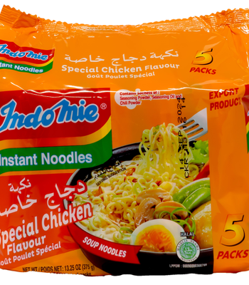 INDOMIE Instant Noodle Soup Special Chicken Flavor 75g*5