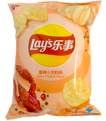 LAY'S Potato Chips Spicy Crayfish Flavor 70g
